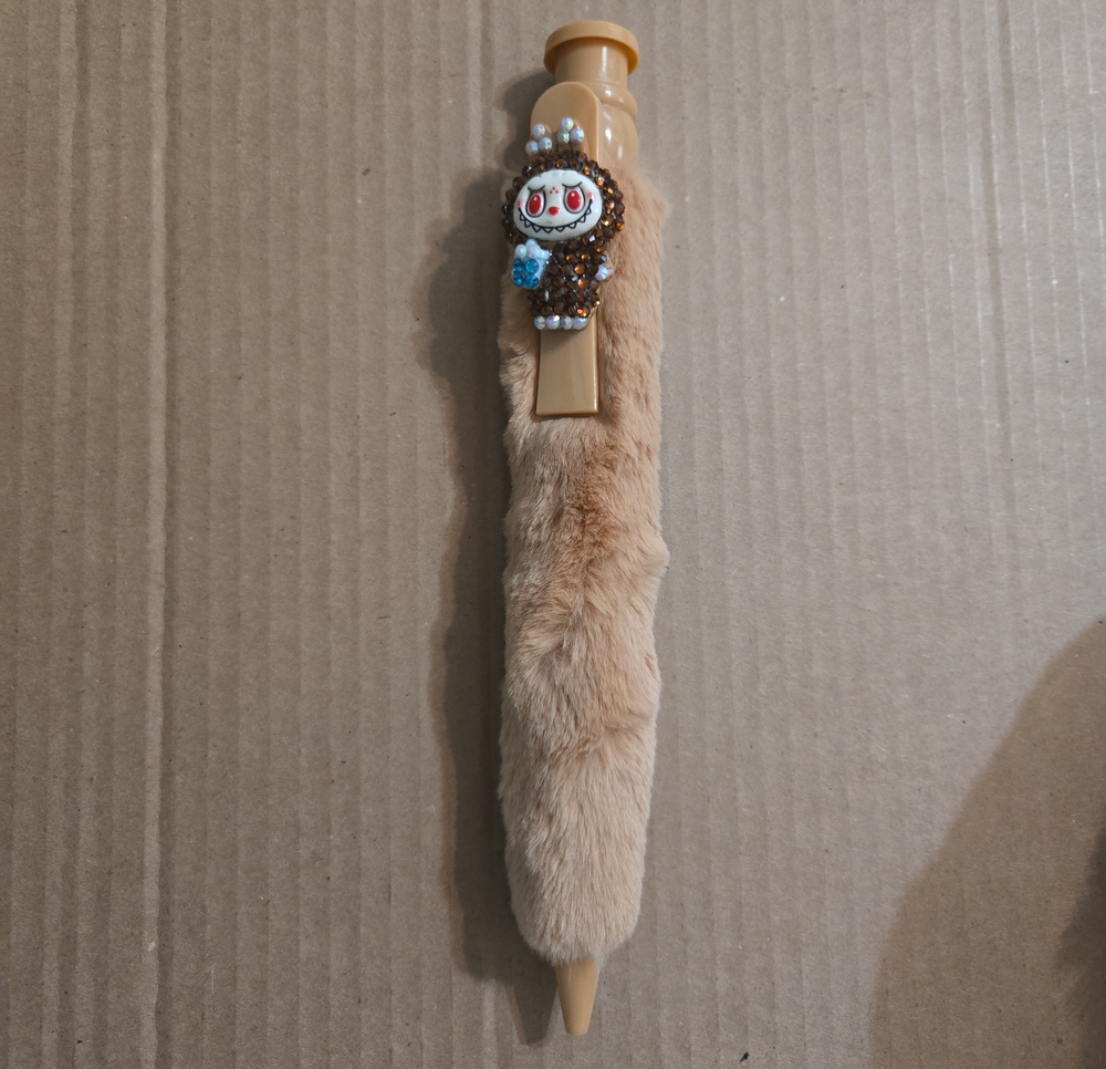 Plush Fuzzy Bubu Giant Ballpoint Pen